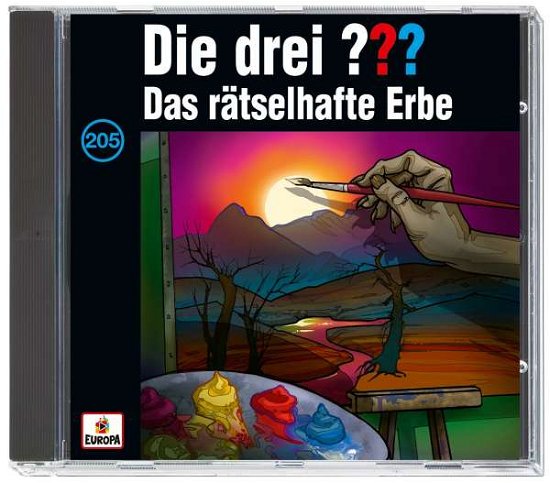 Cover for Die Drei ??? · 205/das Rätselhafte Erbe (CD) (2020)
