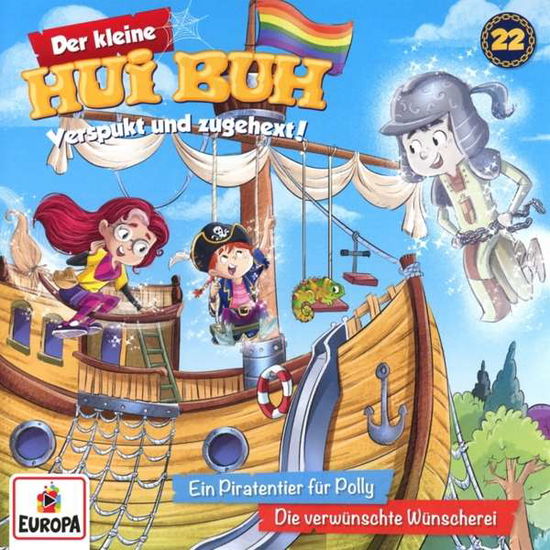 Cover for Der Kleine Hui Buh · 022/ein Piratentier Für Polly / Die Verwünschte Wüns (CD) (2021)