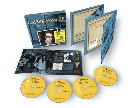 Cover for Elvis Presley · Back In Nashville (CD) (2021)