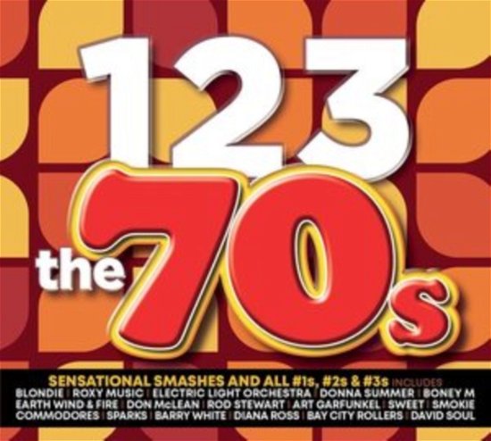 Cover for 1-2-3: the 70's / Various (CD) (2022)