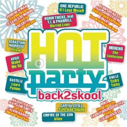 Cover for Hot Party-back2skool 2013 (CD) (2013)