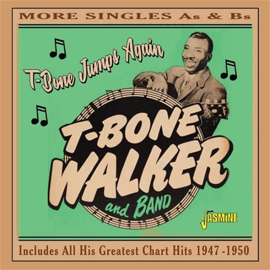 Cover for T-bone Walker · T-Bone Jumps Again - More Singles As &amp; BS: Includes All His Greatest Chart Hits 1947-1950 (CD) (2020)