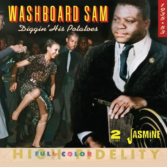 Cover for Washboard Sam · Diggin’ His Potatoes (CD) (2024)