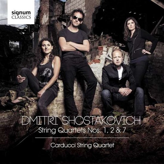 Cover for Carducci Quartet · String Quartets 1, 2 &amp; 7 (CD) (2019)