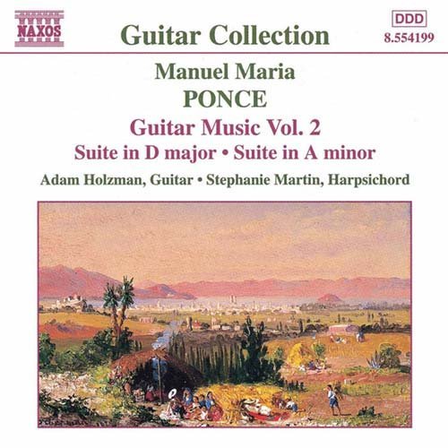 Guitar Music 2 - Ponce / Holzman / Martin - Musik - NAXOS - 0636943419922 - 22. Juni 1999