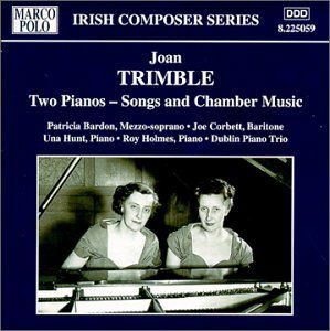 Cover for Trimble / Bardon / Corbet / Hunt / Holmes · Two Pianos: Songs &amp; Chamber Music (CD) (2000)