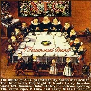 Cover for Testimonial Dinner: Songs of Xtc / Various (CD) [Tribute edition] (1995)