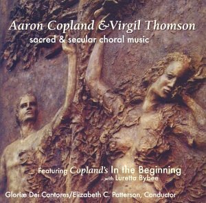 Cover for Gloriae Dei Cantores · Aaron Copland &amp; Virgil Thomson (CD) (2019)