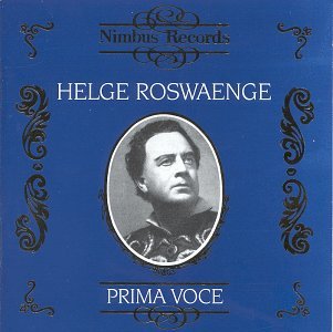 Cover for Helge Roswaenge · Reocrdings 1933-1942 (CD) (1999)