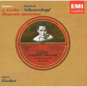 Cover for Schwarzkopf Elisabeth · Schubert: Lieder &amp; Moments (Em (CD) (2007)