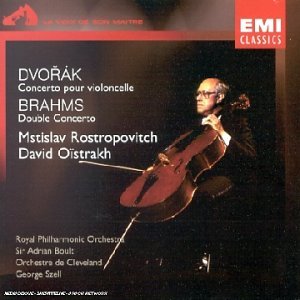 Cover for Mstislav Rostropovitch · Dvorak Concerto Pour Violoncel (CD) (2013)