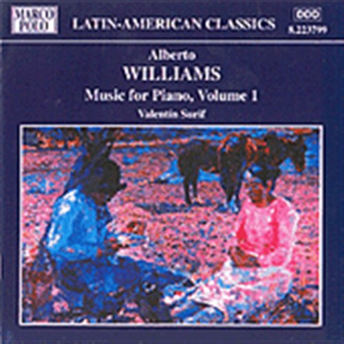 Cover for Williams / Surif · Music for Piamo 1 (CD) (2000)