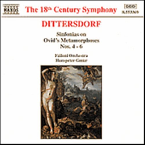 Cover for C.D. Von Dittersdorf · Sinfonias On Ovid's Metam (CD) (1997)