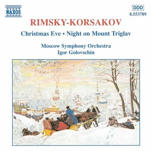 Cover for N. Rimsky-Korsakov · Christmas Eve / Night on Mount Triglav (CD) (1998)