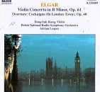 Cover for Elgar / Leaper / Polish Nrso · Violin Concerto / Cockaigne Overture (CD) (1994)