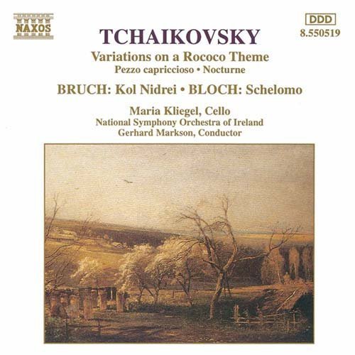 Cover for Tchaikovsky / Kliegel / Markson · Variations on a Rococo Theme (CD) (1995)