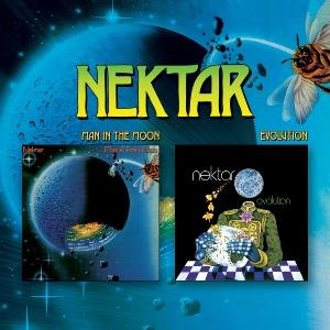Cover for Nektar · Man in the Moon / Evolution (CD) [Digipak] (2016)