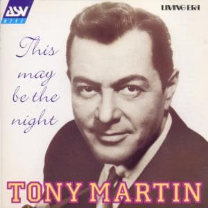 Cover for Tony Martin · This may be the Night (CD)