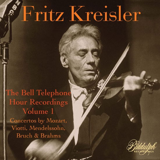 Kreisler-The Bell Telephone Recordings: Vol. 1 - Fritz Kreisler - Musik - Biddulph Recordings - 0744718501922 - 21. oktober 2022