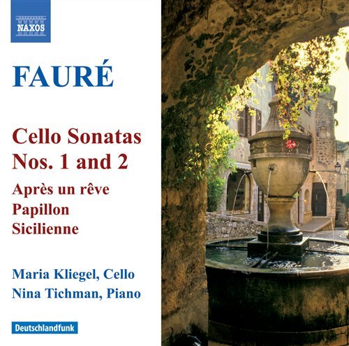 Cello Sonatas No.1 & 2 - G. Faure - Musiikki - NAXOS - 0747313288922 - maanantai 26. toukokuuta 2008