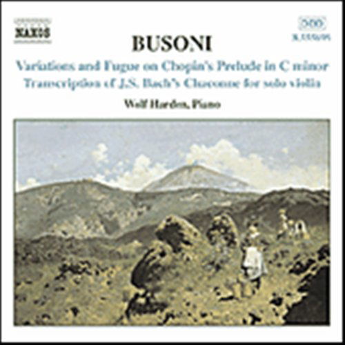 Busonipiano Music Vol 2 - Wolf Harden - Música - NAXOS - 0747313569922 - 22 de outubro de 2001