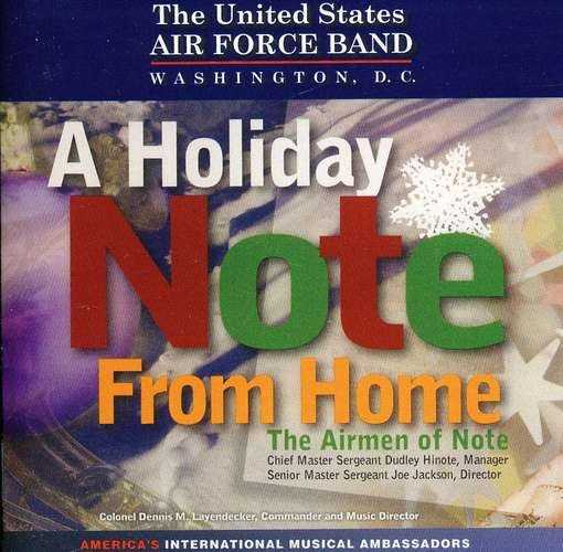 Cover for Burleigh / Onorati / Us Air Force Airmen of Note · Holiday Note from Home (CD) (2011)