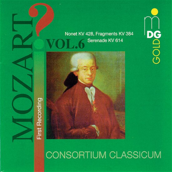 Cover for Consortium Classicum · * Bläserwerke Vol.6 (CD) (2013)