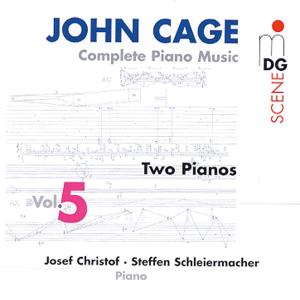 Complete Piano Music 5 - J. Cage - Musik - MDG - 0760623078922 - 13. juli 2000