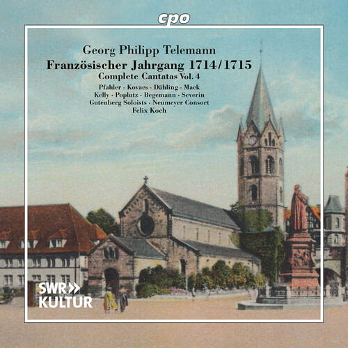 Cover for Telemann / Neumeyer Consort · Complete Cantatas Vol. 4 (CD) (2025)