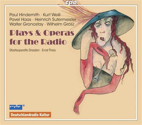 Cover for Gronostay / Grosz / Haas / Winkelmann / Theis · Plays &amp; Operas for the Radio (CD) (2017)