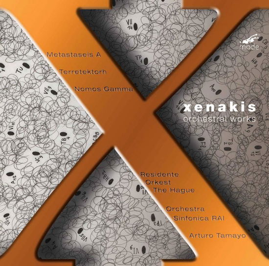 Cover for Stx Ensemble; Charles Bornstein · Iannis Xenakis: Orchestral Works (CD) (2017)