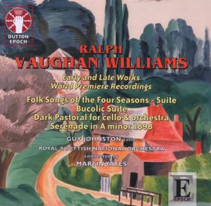 Folk Songs Of The Four Seasons - Vaughan Williams - Musik - VOCALION - 0765387728922 - 28. august 2012