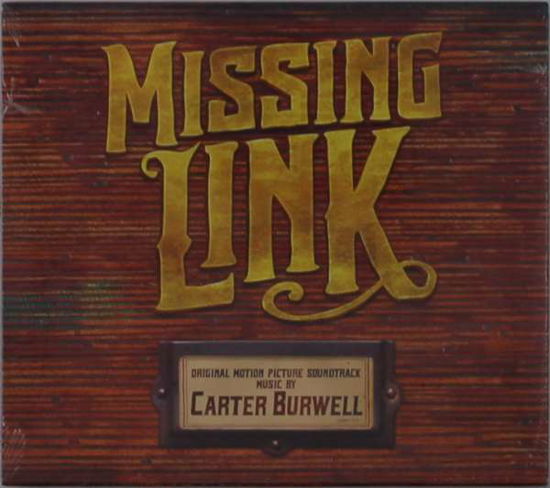 Cover for Carter Burwell · Missing Link (CD) (2019)