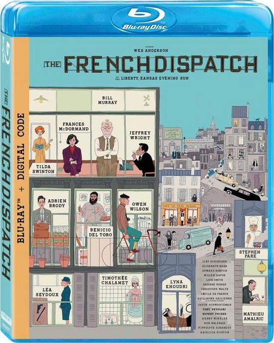 Cover for French Dispatch (Blu-Ray) (2021)