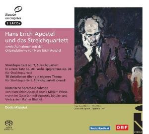 Cover for Doelenkwartet / Hans Erich Apostel / Mirjam Wiesemann · Hans Erich Apostel Und Das Streichquartett (CD) (2010)