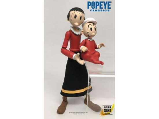Popeye Classics Wv1 Olive Oyl 1/12 Scale af (Net) - Boss Fight Studio - Merchandise -  - 0814800022922 - December 8, 2022