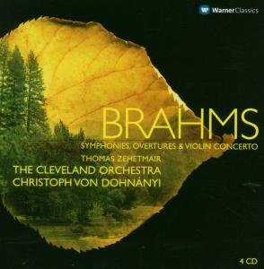 Symphonies 1-4/dohnanyi - Brahms Johannes - Musiikki - WARNER CLASSIC - 0825646415922 - tiistai 8. toukokuuta 2007