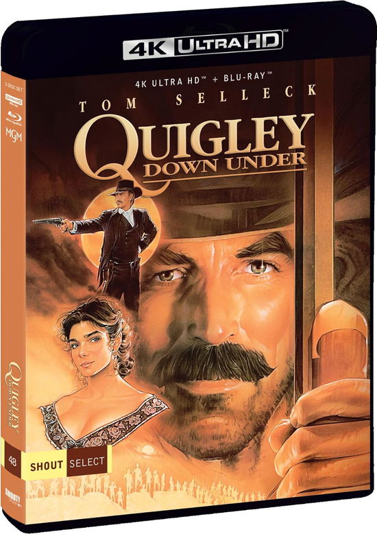 Cover for Quigley Down Under (4K UHD Blu-ray) (2024)