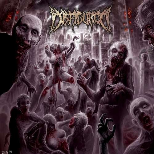 Cover for Disfigured · Amputated Gorewhore (CD) (2022)