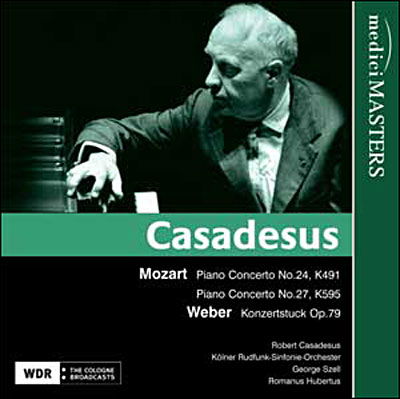 Cover for Mozart / Weber / Casadesus · Piano Concerto 24 / Piano Conc (CD) (2007)