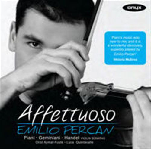 Cover for Piani / Geminiani / Handel · Affettuoso:violin Sonatas (CD) (2012)