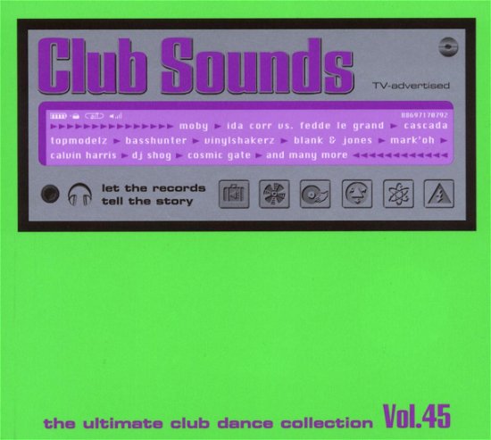 Cover for Club Sounds 45 · Various Artists (CD) (2020)