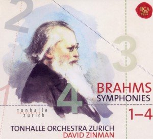 Cover for Zinman David / Tonhalle O. Zur · Brahms: Symphonies (CD) (2012)