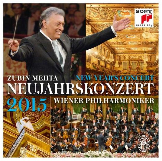 Cover for Mehta,zubin / Wiener Philharmoniker · Neujahrskonzert 2015 (CD) (2015)