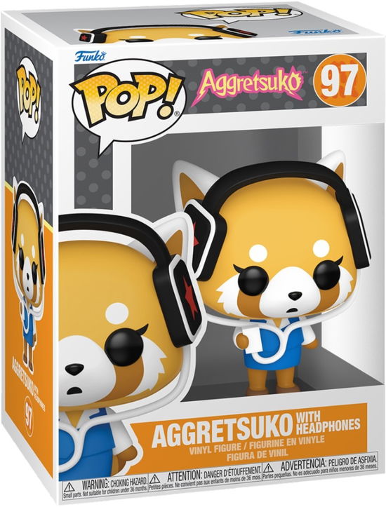 Pop Sanrio Aggretsuko · Funko Pop Sanrio Aggretsuko with Headphones (Funko POP!) (2024)