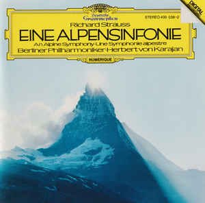 Cover for Bell David / Berliner Philharmoniker / Karajan Herbert Von · Eine Alpensinfonie Op. 64 (CD) (1983)