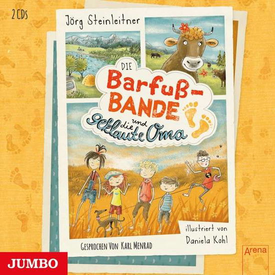 Cover for Karl Menrad · Steinleitner-Barfuß-Bande U.D. Gekl. Oma (CD) (2020)