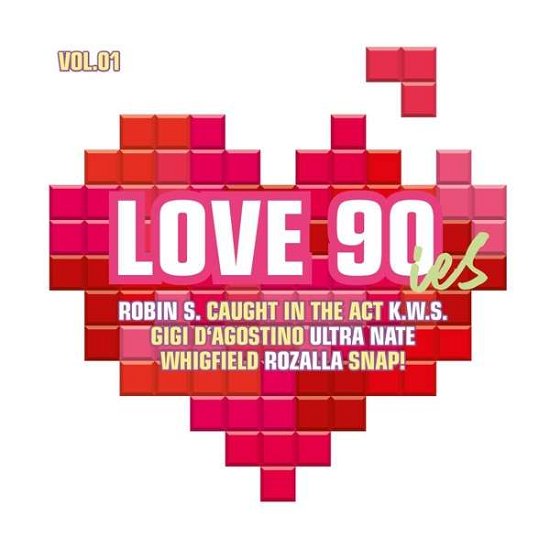 Cover for Various Artists · Love 90ies Vol. 1 (CD) (2020)