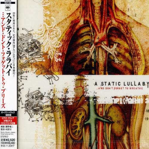 Cover for Static Lullaby · &amp; Dont Forget to Breathe (CD) [Bonus Tracks edition] (2008)