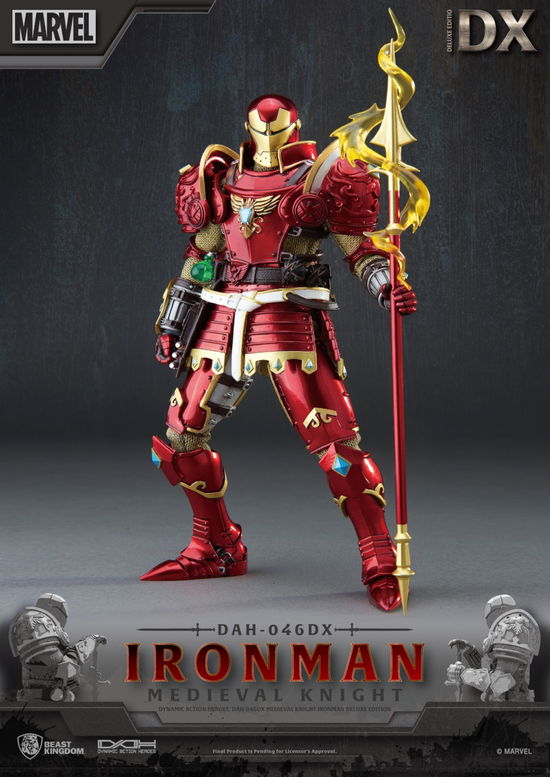 Medieval Knight Iron Man Dah-046Dx Dynamic 8-Ction - Beast Kingdom - Produtos - BEAST KINGDOM - 4711061159922 - 20 de fevereiro de 2023